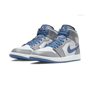 Nike Air Jordan 1 Mid 'Cement Grey True Blue'  Men’s 12 DQ8426-014